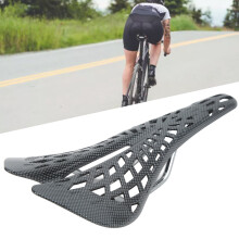 Hohes Carbon-Faser Fahrrad Sattel mit gebogenem Design Ultraleichter Fahrradsitz