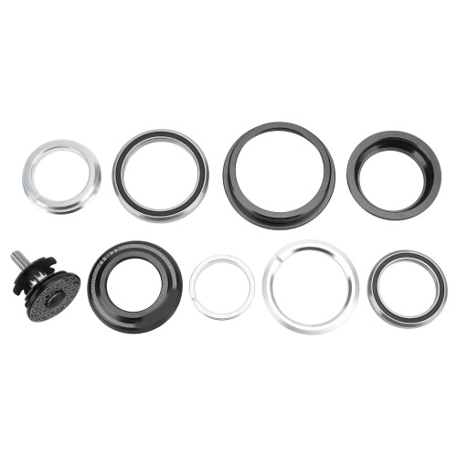 Testa sterzo in lega di alluminio 44mm-55mm forcella nera a cono 1