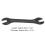 Chiave a cono per mozzo a bocca aperta 13/15-14/16 mm, nera, 20 cm 4