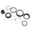 Testa sterzo in lega di alluminio 44mm-55mm forcella nera a cono 4