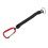 Cordón retráctil rojo para pesca, cuerda elástica de 19 g 13