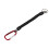 Cordón retráctil rojo para pesca, cuerda elástica de 19 g 2