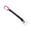 Cordón retráctil rojo para pesca, cuerda elástica de 19 g 12