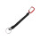 Cordón retráctil rojo para pesca, cuerda elástica de 19 g 5