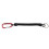 Cordón retráctil rojo para pesca, cuerda elástica de 19 g 1