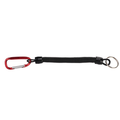 Cordón retráctil rojo para pesca, cuerda elástica de 19 g