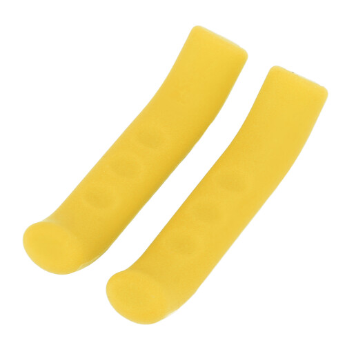 Poignée de levier de frein en silicone Taille unique Jaune 20 g / 0,7 oz 1
