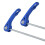 Bleu 145mm/185mm Attaches rapides avant/arrière 11