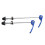 Bleu 145mm/185mm Attaches rapides avant/arrière 13