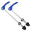 Bleu 145mm/185mm Attaches rapides avant/arrière 15