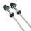 Axes à serrage rapide noirs avant/arrière 145/185mm 7