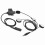 Auricolare da casco nero da 7,1 mm per XiR P6600/DP2400 8 Ω 8
