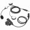 Auricolare da casco nero da 7,1 mm per XiR P6600/DP2400 8 Ω 2