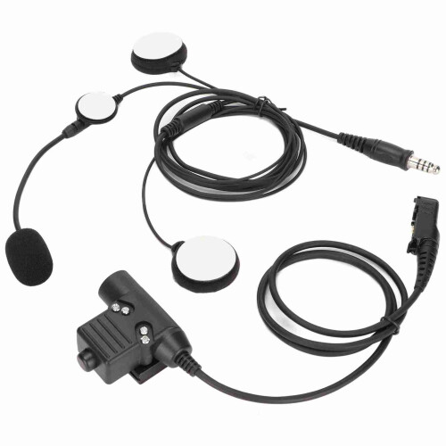 Auricolare da casco nero da 7,1 mm per XiR P6600/DP2400 8 Ω 1