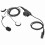 Auricolare da casco nero da 7,1 mm per XiR P6600/DP2400 8 Ω 13