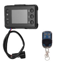 Riscaldatore da parcheggio diesel per auto con monitor LCD e telecomando per auto, riscaldatore ad aria