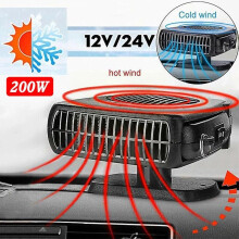 Bil Bil 12V Elektrisk Radiator Kylning Värmefläkt Elektrisk Torktumlare Vindruta Imavfuktare Imavfuktare