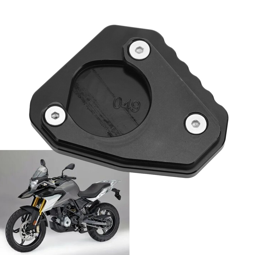 Motorcycle Kickstand Extender Pad Support Plate Aluminium Alloy Replacement For G310gs 2017Â2018Black 7651321783269