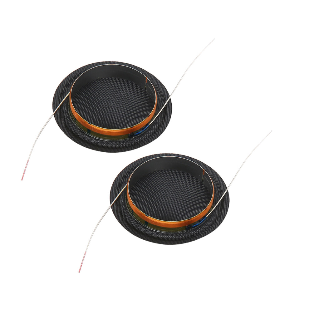 2Pcs Tweeter Voice Coil Copper Clad Aluminum Replacement Tweeter Dome Film For Speakers 8371321783562