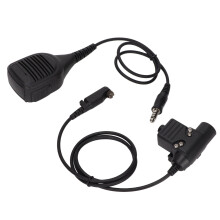 Microphone d'épaule de 7,1 mm pour PD600/PD602/PD605 - Noir