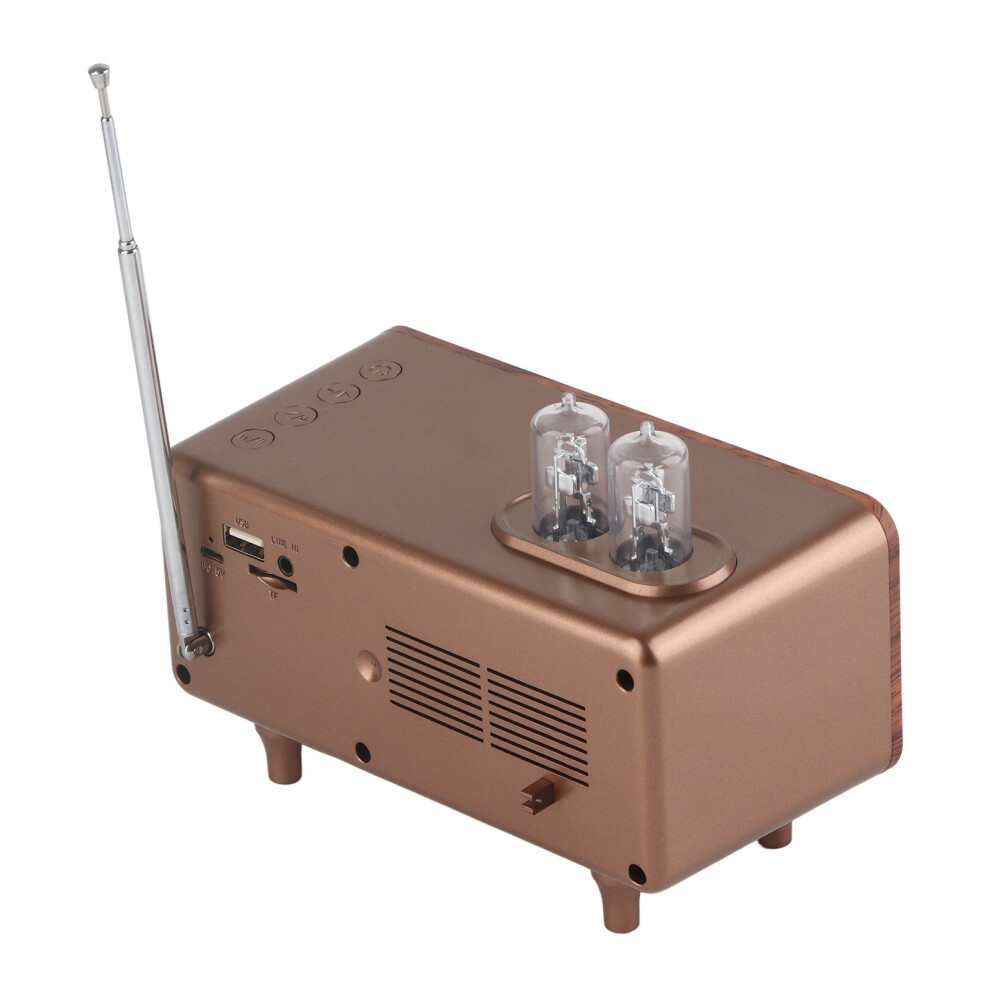 B9 Retro Bluetooth Speaker Low Latency USB Desktop Retro Speakers with Radio for Computer Desktops-image-OPC-PHVSJZC-NEW