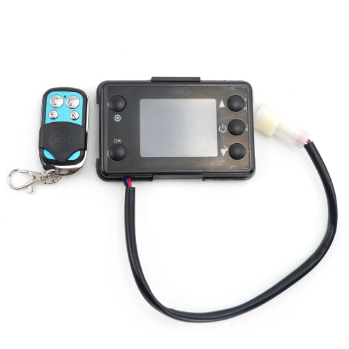 Chauffage à air diesel 12 V, écran LCD, interrupteur de commande, carte mère, carte mère, télécommande,