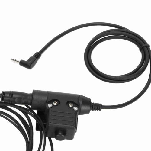 Casque binaural noir de 7,1 mm, 8 Ω, T5428, 2,5 mm 2