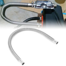 60CM Diesel Parkeringsvärmare Rostfritt Stål Avgasrör Gasrör Ventilationsslang Bil Lastbil Tillbehör