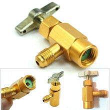 Bil luftkonditionering AC R134A kylmedelsslang tryckmätare kit 600~300 PSI för billaddningsslang