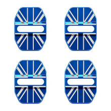 Hebillas de puerta de metal con cubierta antioxidante para Mini Cooper Hatchback F55 F56 R55 R56 R56