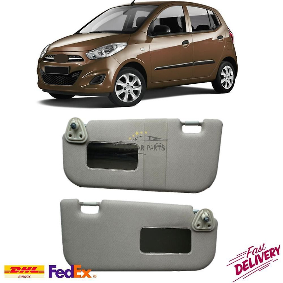 Pare-soleil intérieur gauche/droite pour Hyundai i10 (2007-2012), accessoire de voiture de remplacement,