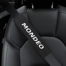 Housse de ceinture de sécurité pour voiture, accessoires de style pour Ford Mondeo mk3 mk4 mk5 ~ 10414