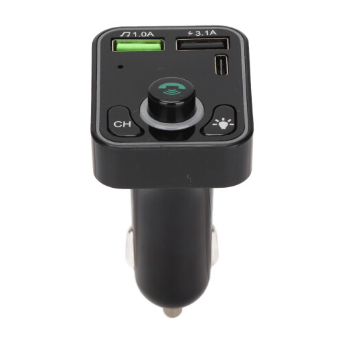 Mini Auto-Ladeadapter mit LED-Bildschirm, Bluetooth 5.0, USB und 32GB Unterstützung 1