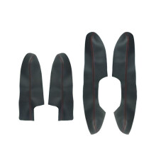 Housse d'accoudoir de porte en cuir souple pour Nissan X-Trail Rogue 2014 2015 2016 2017 2018, lot de