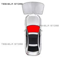 Για Mazda 3 Axela 2019 2020 2021 2022 Σκίαστρα ηλίου UV προστασίας κουρ