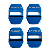 Coque de protection pour serrure de porte de voiture, emblèmes pour Jeep Renegade 2016 2017 2018 Cherokee