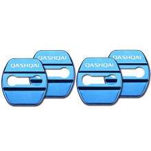 Lot de 4 caches de serrure de porte de voiture en acier inoxydable, emblèmes adaptés à Nissan Nismo