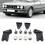 Lot de 2 kits de réparation de pare-soleil arrière pour BMW E38, E39, E46, E60 1
