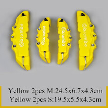 4 stuks/2 stuks 3D ABS auto remklauw afdekking remschijf behuizing voor Volvo XC90 S60 CX60 S80 V40