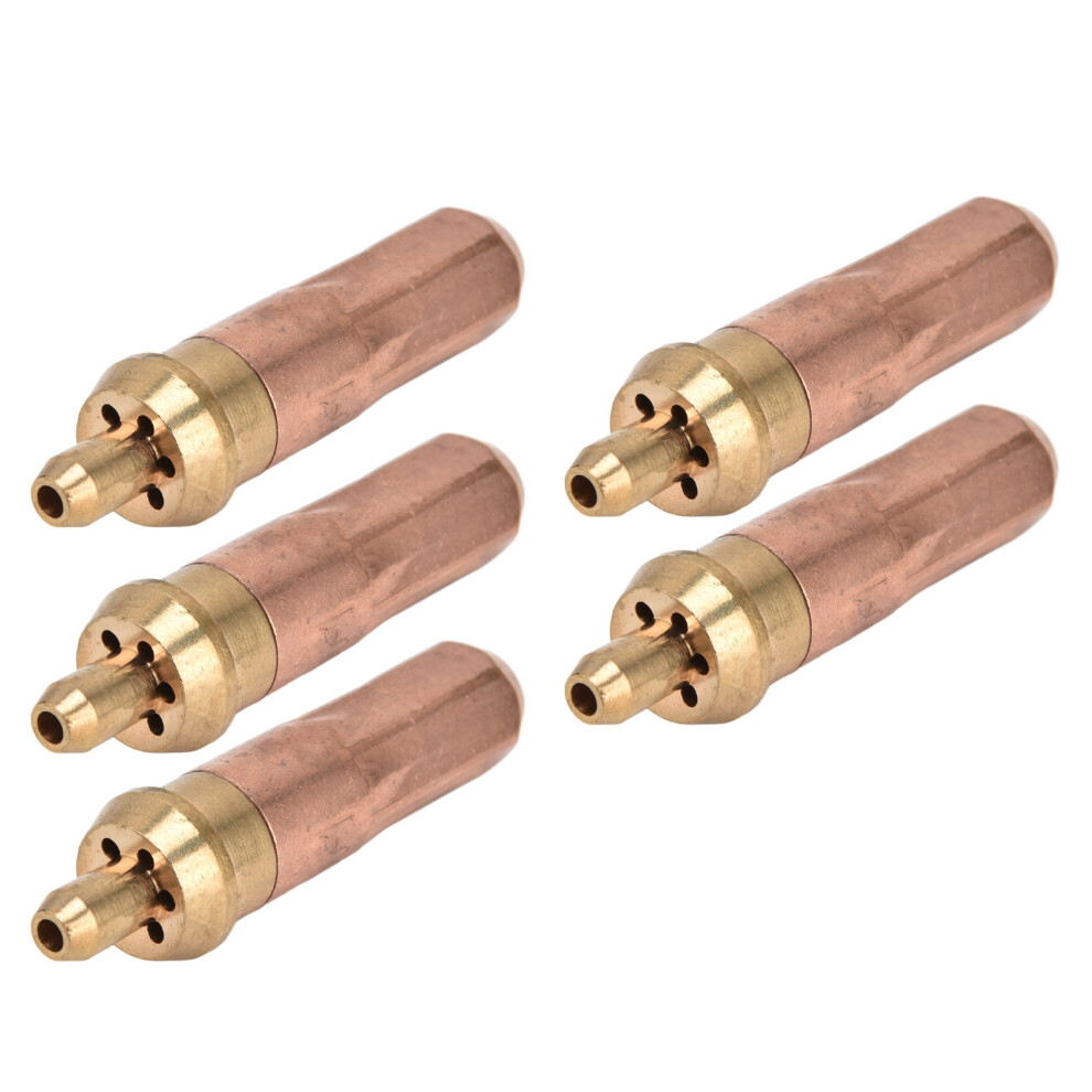 5Pcs Acetylene Cutting Tip Welding Torch Nozzle Accessory Tool Set Kit G01â300 1# 5031321787016