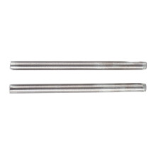 2 piezas de cortadores de cuero semicirculares - acero para herramientas, 100 mm
