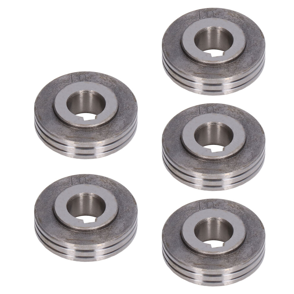 5Pcs Welder Wire Feed Roller 0.8Â1.0Mm Groove Feeding Guide Wheel For Otc Welding Machine 8711321788103