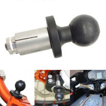 Motorcykel Aluminium Handtag Gaffelstam Bas Kit Med Kulled För Rammontering Kit Mobiltelefonkamera