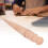 Edge Slicker Pulidor de haya, 145x25mm, 4 ranuras 15
