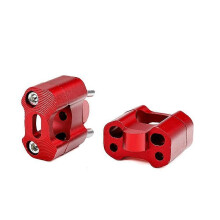 Par CNC 22mm 28mm Offroad Motorcykel Skenklämmor Styre Adapter för 7/8" 1-1/8 Pit Dirt Motorcykel ~