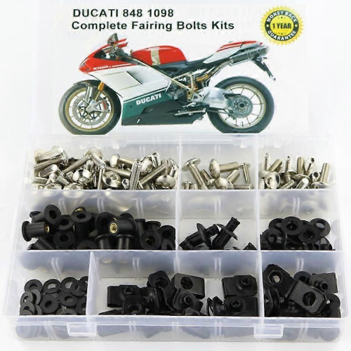 Κατάλληλο για Ducati 848 1098 Αξεσουάρ Μοτοσικλέτας Πλήρες Σετ Φ