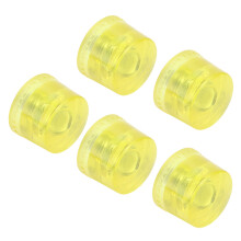 Ensemble de têtes de marteau en caoutchouc jaune M8x1 Φ35mm embouts de remplacement outils à frappe douce