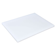 Tappetino in plastica bianca per punzonatura e taglio nella lavorazione della pelle, di alta qualità, 200x150x15mm