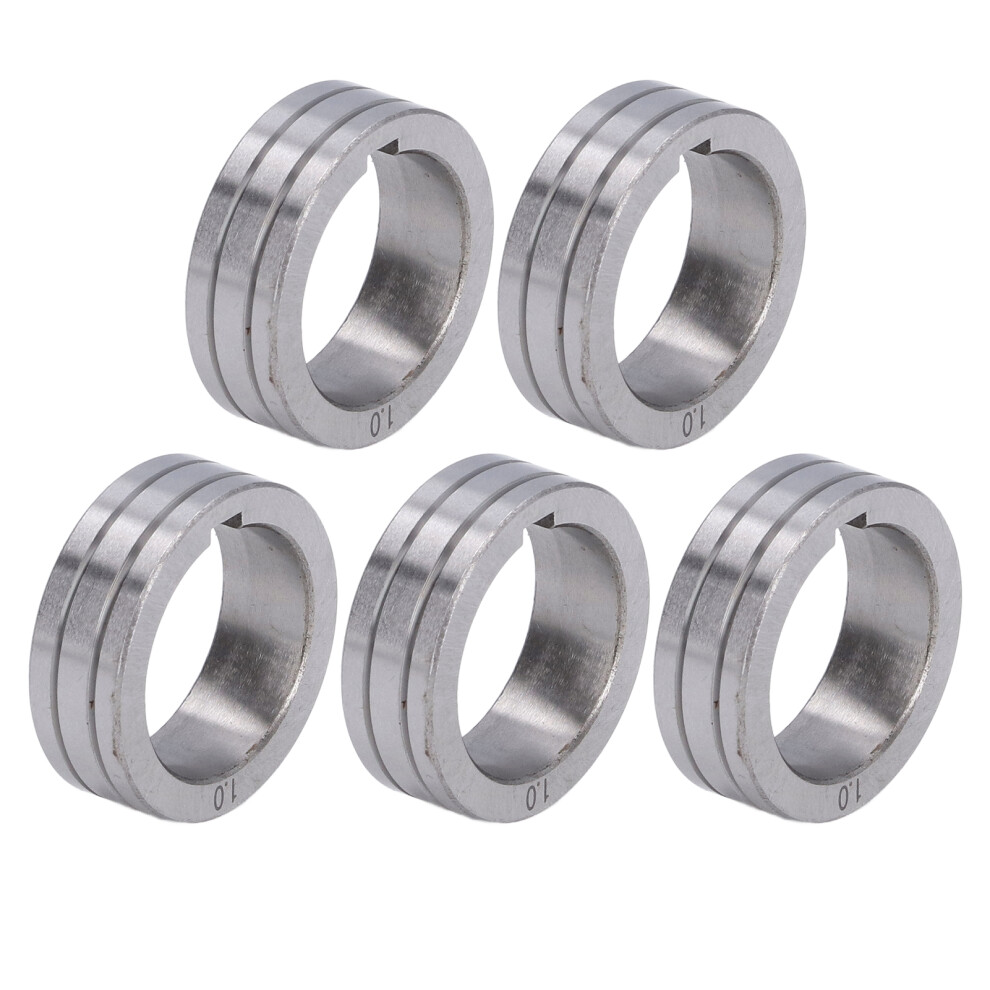 5Pcs Welder Wire Feed Roller 0.8Â1.0Mm Groove Feeding Guide Wheel For Binzel Welding Machine 9471321788600