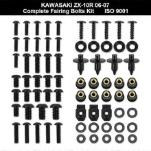Κατάλληλο για μοτοσικλέτα Kawasaki ZX10R ZX-10R 2006 2007 Πλήρες κιτ μ